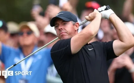 Rory McIlroy Trails by Nine Shots at Australian Open as Masters Champion Strives for Victory