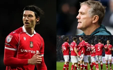 Wrexham Frustrated as Kieffer Moore Scores and Arthur Okonkwo Shines but Preston Secures Late Equalizer to Deny Ryan Reynolds and Rob Mac Elhenney’s Team a Win