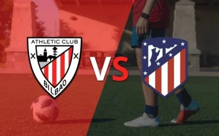 Live Coverage of Athletic Bilbao vs Atlético Madrid Match Begins Score Tied at 0-0