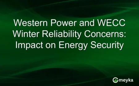 How Western Power and WECC’s Winter Reliability Issues Could Affect Energy Security