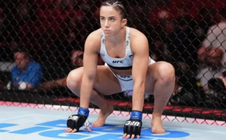 Maycee Barber Aims to Extend Her Winning Streak to 6 Fights Against Karine Silva