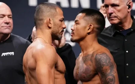 UFC 323 Live Blog: Thrilling Showdown Between Alexandre Pantoja and Joshua Van