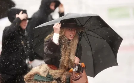 Half a Month’s Rain Expected in 24 Hours as Yellow Weather Warnings Are Issued