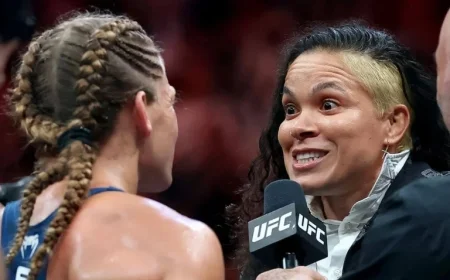 UFC Legend Amanda Nunes Returns at UFC 324 to Face Kayla Harrison with Justin Gaethje and Paddy Pimblett also on the Card