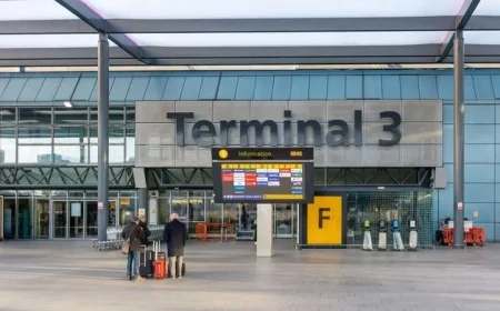 Man Arrested for Pepper Spraying Multiple Victims in Heathrow Airport Parking Lot