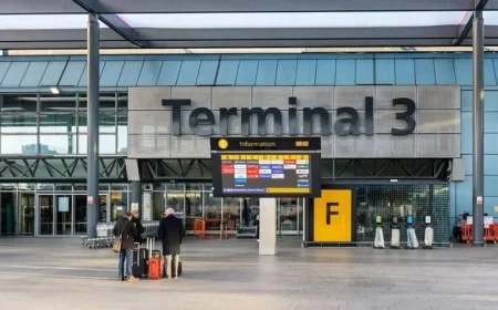Man arrested following pepper spray incident affecting multiple people at Heathrow Airport car park