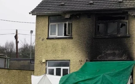 Tragic House Fire Claims Lives of Young Boy and Elderly Woman in Co Offaly