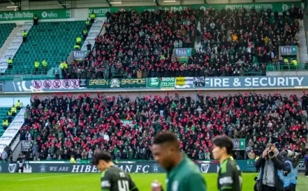 Celtic Supporters Unite for Impactful ‘Red Card’ Protest at Easter Road
