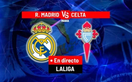 Live Updates Real Madrid vs Celta de Vigo in LaLiga EA Sports Today