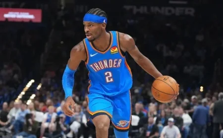 Thunder’s Shai Gilgeous-Alexander sidelined due to elbow injury against Jazz