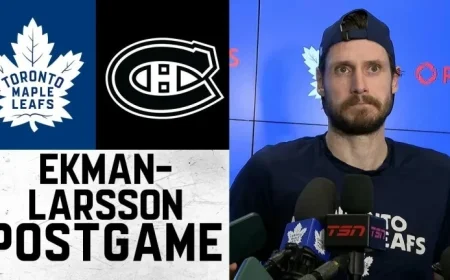 Oliver Ekman-Larsson Shines in Post-Game Analysis Against Montreal Canadiens December 6 2025