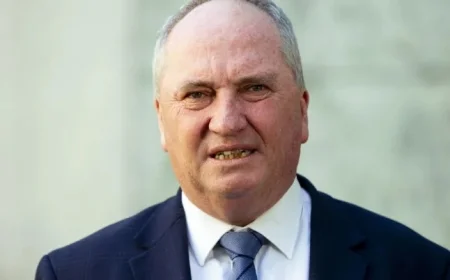 Barnaby Joyce Joins One Nation Ending Weeks of Speculation