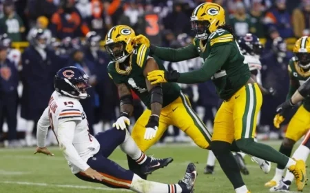 Bears Fall Short Against Packers in Tough Loss