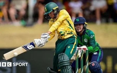 South Africa Women Clinch T20 Series Against Ireland Women with One Match Remaining