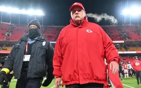 Chiefs Coach Andy Reid Discusses Controversial Fourth Down Calls Against Texans