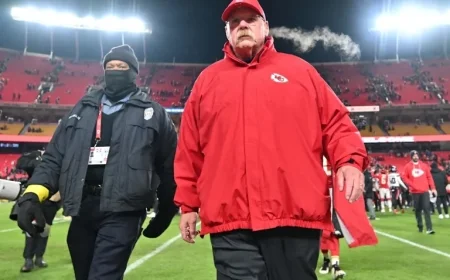Chiefs Head Coach Andy Reid Responds to Controversial Fourth Down Calls Against Texans