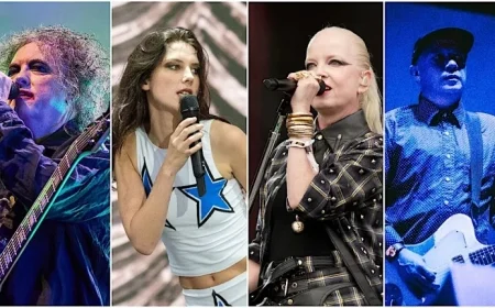 Robert Smith of The Cure Curates Unforgettable Week of Teenage Cancer Trust Concerts Featuring Wolf Alice Garbage Mogwai and My Bloody Valentine