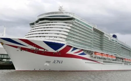Fruit-filled shipping containers wash ashore after cargo ship mishap
