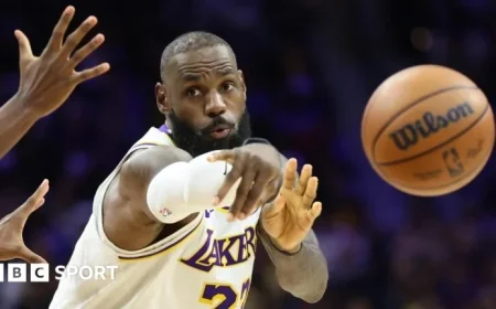 LeBron James and Luka Doncic Lead LA Lakers to Thrilling Win Over Philadelphia 76ers