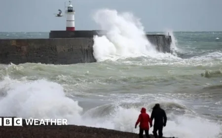 Severe Weather Alert as Storm Bram Unleashes Damaging Winds and Heavy Rain