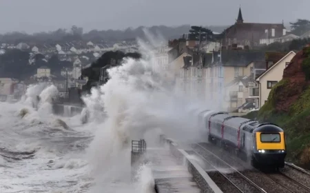 Storm Bram Prompts Amber Weather Warnings Across Parts of the UK