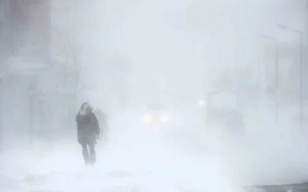 Region Braces for Possible 15 cm Snowfall Today