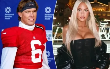 Giants’ Jaxson Dart Sparks Romance Rumors with Model Marissa Ayers