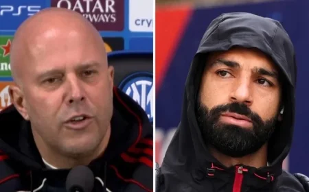 Arne Slot Uncertain if Mohamed Salah Has Played His Final Game for Liverpool