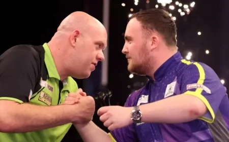 Luke Littler Faces Challenging Defeat to Michael van Gerwen Before World Darts Championship
