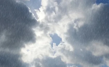 Today’s Weather Forecast: Rain Showers Expected with Partly Cloudy Skies Tomorrow