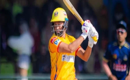 Sudurpashchim Royals Star Binod Bhandari Shines with Half-Century Under Pressure in NPL Qualifier