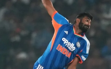 Arshdeep Extends Warm Welcome to Bumrah as He Joins Elite 100-Wicket Club in T20Is