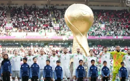 Algeria vs Iraq Official Lineup Revealed for Arab Cup 2025 Encounter