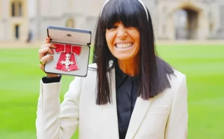 Claudia Winkleman Honored by King Charles III at Windsor Castle Ceremony
