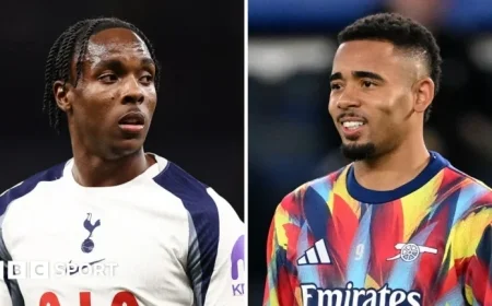 Champions League Update: Arsenal’s Gabriel Jesus and Spurs’ Mathys Tel Ready for UCL Squad Inclusion