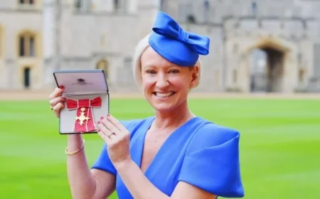 Ruth Dodsworth Receives Prestigious King’s Honor Celebrating Supportive Community