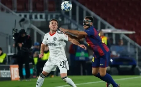 Live: Barcelona Aims for Victory Against Eintracht Frankfurt in Champions League