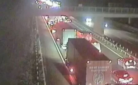 Horror Crash Shuts Down Major Motorway for Hours Expect Severe Delays