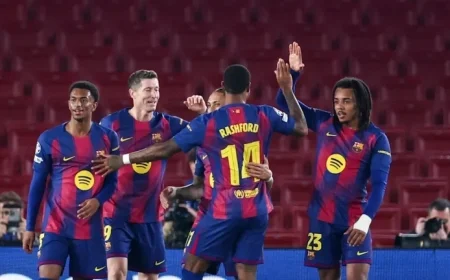 Champions League Live Updates: FC Barcelona vs Eintracht Frankfurt showdown