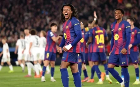 Jules Koundé Scores First Career Brace to Rescue FC Barcelona