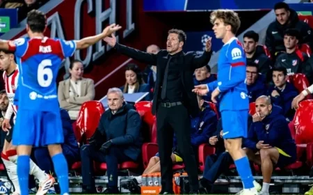 Simeone Praises Atlético After Extraordinary Win Against PSV in Thrilling Match