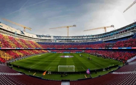 Spotify Camp Nou Welcomes the Return of the Champions League