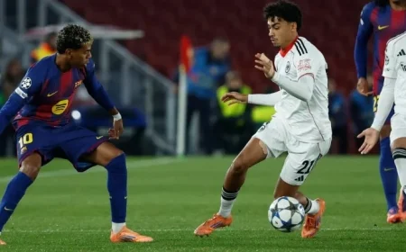 Champions League Thriller: SGE’s Brief Hope Dashed by Barcelona’s Comeback