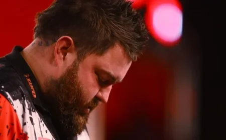 Michael Smith’s Emotional Struggle With Health Diagnosis Amid World Darts Championship Training