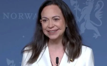 Nobel Laureate Machado Claims Venezuela Already Invaded Amidst Trump Intervention Discussion