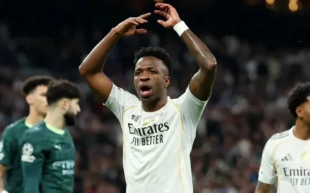 Real Madrid and Vinicius Jr Denied Penalty Against Man City: The Controversial Foul Explained as Pep Guardiola Breathes Sigh of Relief