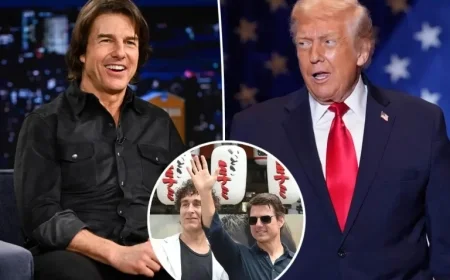 Tom Cruise Refuses to Seek Favor from Donald Trump for Outer Space Movie Launch Sources Reveal