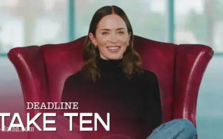 Emily Blunt Talks The Smashing Machine and A Quiet Place Part III Insights