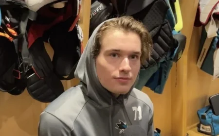 Celebrini Discusses Olympic Buzz Connor Bedard Speculations Social Media Break and More