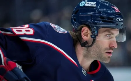 Boone Jenner Makes His Comeback for Blue Jackets After 14-Game Absence